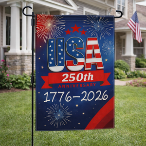 250 Anniversary Usa Garden Flag 250th Anniversary America Flag 1776 2026 Commemorative Patriotic 250 Year Banner 4th Of July Yard Sign Double Sided Waterproof Garden Flag 1776307071429.png