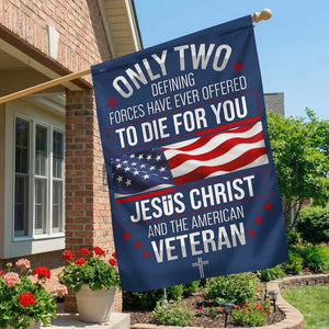 Memorial Day Veterans Day Flag Veteran Only Two Defining Forces Have Ever Offered To Die For You Jesus Christ And The American Flag 1777450358945.jpg