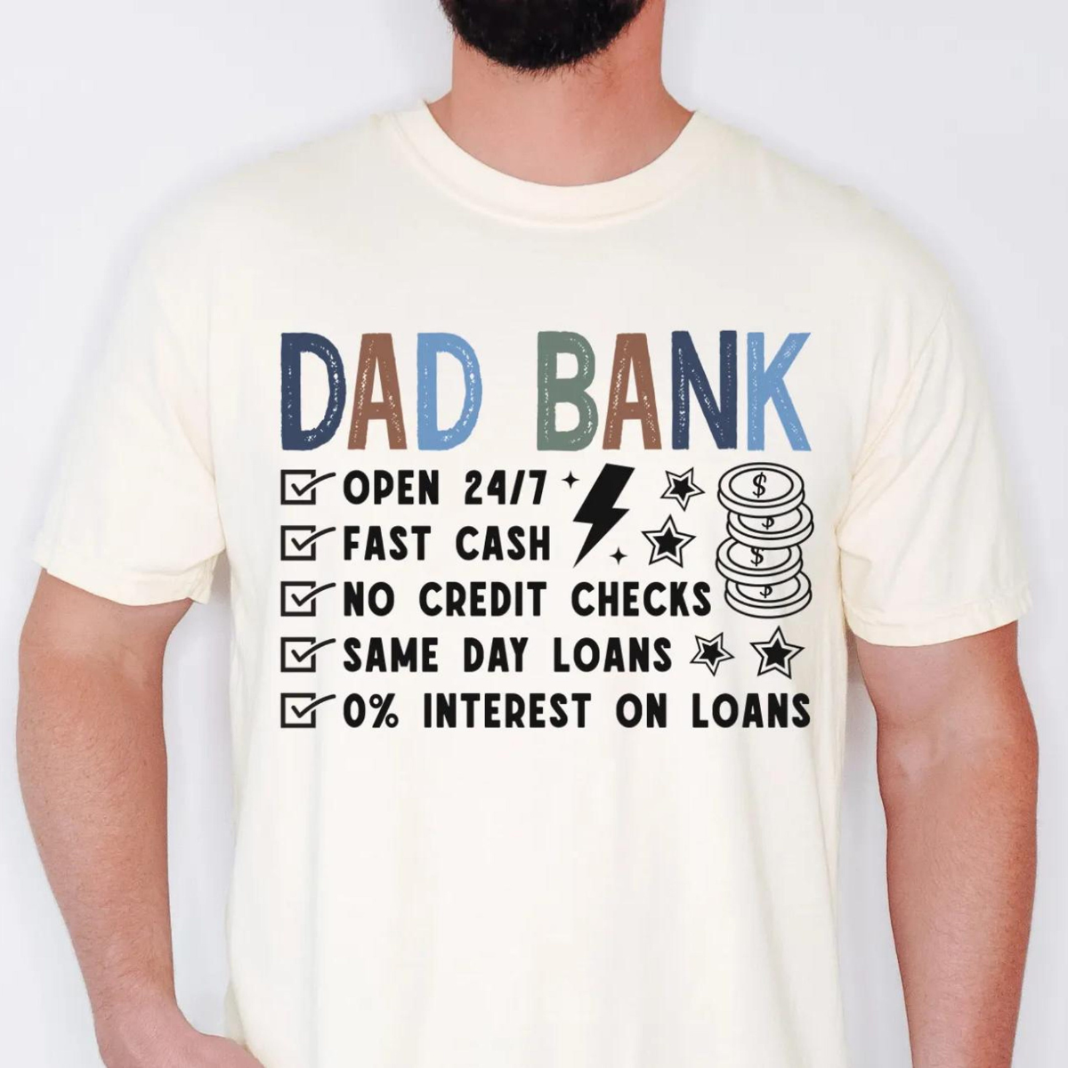 Funny Dad Shirt Dad Bank Shirt Fathers Day Shirt Dad Gift Funny Dad Joke Shirt Gift For Dad From Kids New Dad Shirt Dad Life Tee 1777860102654.png