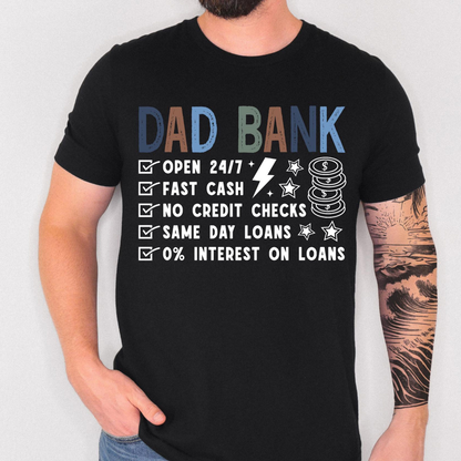 Funny Dad Shirt Dad Bank Shirt Fathers Day Shirt Dad Gift Funny Dad Joke Shirt Gift For Dad From Kids New Dad Shirt Dad Life Tee 1777860102935.png