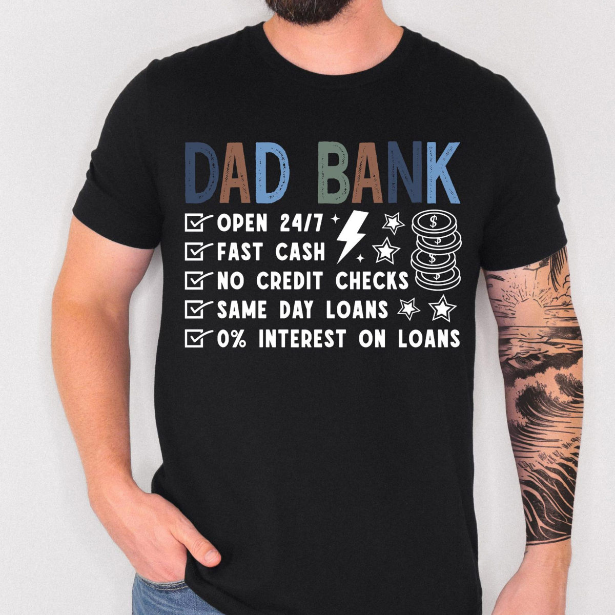 Funny Dad Shirt Dad Bank Shirt Fathers Day Shirt Dad Gift Funny Dad Joke Shirt Gift For Dad From Kids New Dad Shirt Dad Life Tee 1777860102935.png