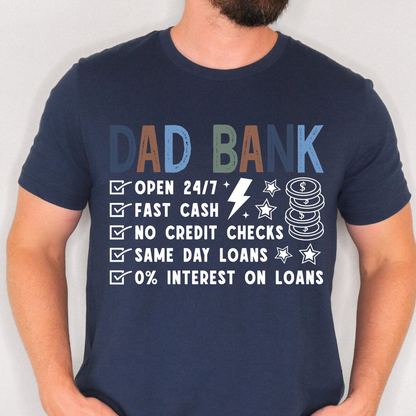 Funny Dad Shirt Dad Bank Shirt Fathers Day Shirt Dad Gift Funny Dad Joke Shirt Gift For Dad From Kids New Dad Shirt Dad Life Tee 1777860103021.png