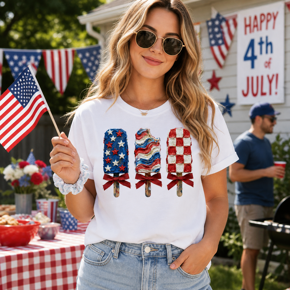 Patriotic Popsicle Shirt 4th Of July Graphic Tee Red White Blue Summer T Shirt 1777863337140.png