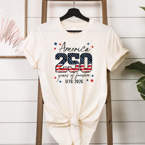 Usa 250th Anniversary Shirt 4th July Tee Usa 250th Anniversary Independence Day Shirts 4th July 250th Year Shirts 4th July Family Shirts 1778061909394.jpg