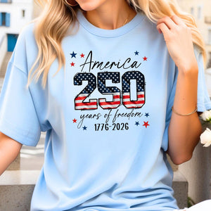 Usa 250th Anniversary Shirt 4th July Tee Usa 250th Anniversary Independence Day Shirts 4th July 250th Year Shirts 4th July Family Shirts 1778061909419.jpg
