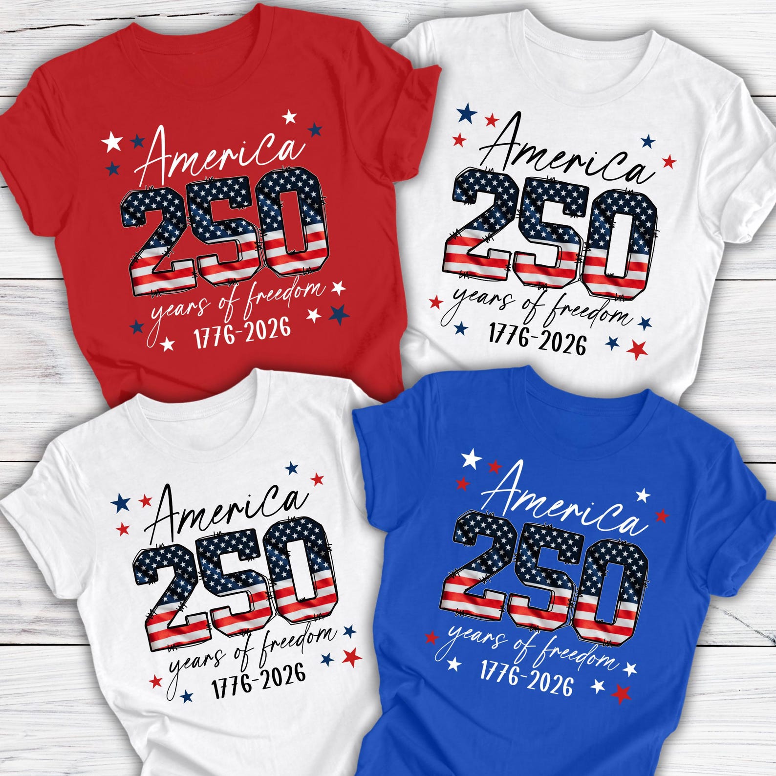 Usa 250th Anniversary Shirt 4th July Tee Usa 250th Anniversary Independence Day Shirts 4th July 250th Year Shirts 4th July Family Shirts 1778061909551.jpg