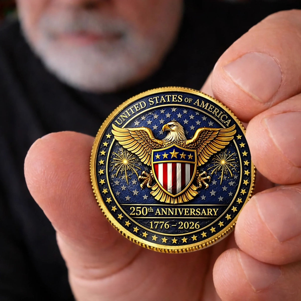 Patriotic Family Keepsake Metal Coin 250th Anniversary Independence Day Collectible Gift 1779335986100.jpg