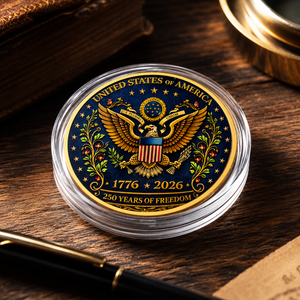 United States Of America 250 Years Of Freedom Commemorative Keepsake Metal Coin 1779337338920.png