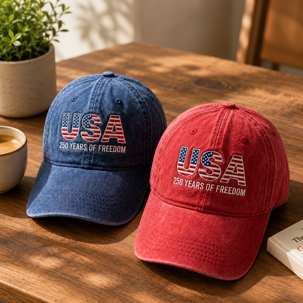 Usa 250th Anniversary Embroidered Washed Cap Patriotic American Flag Baseball Hat 1779787434413.png