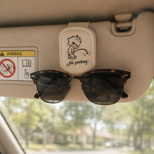 Funny Car Visor Sunglasses Holder Pu Leather Magnetic Glasses Clipcar Decoration Gifts 1779867120983.png