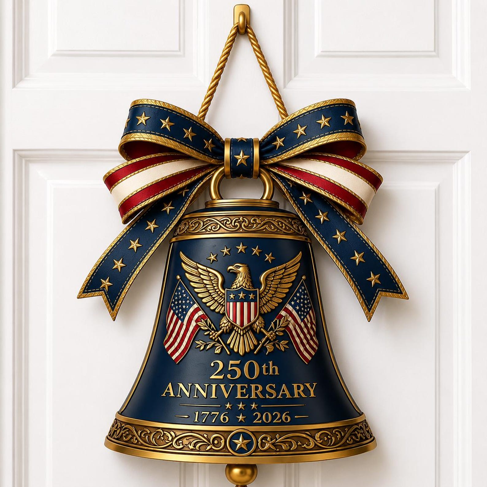 Liberty Bell Wood Wreath Usa 250th Anniversary Door Sign 1776 2026 Patriotic Decor America 250 Fourth Of July Gift 1780024615241.jpg
