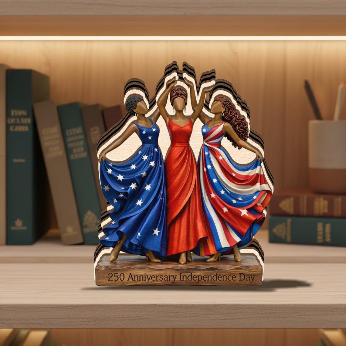 250th Independence Day Figurine Patriotic Women Statue Decor 1776 2026 Freedom Anniversary Keepsake Patriotic Gift Usa Gift Home Display 1780026662692.jpg
