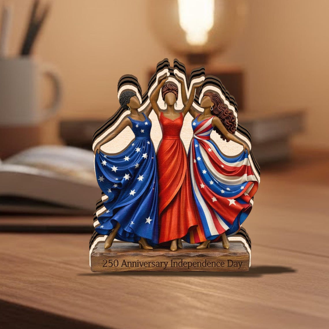 250th Independence Day Figurine Patriotic Women Statue Decor 1776 2026 Freedom Anniversary Keepsake Patriotic Gift Usa Gift Home Display 1780026662717.jpg