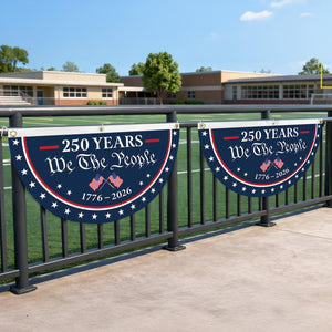 Usa Semiquincentennial Banner1776 2026 Patriotic Fence Decor We The People 250th Anniversary Sign 1780027966076.jpg