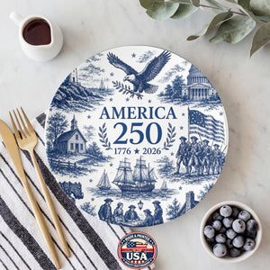 America 250 Plate 1776 2026 Anniversary Plate Patriotic Dinner Plate 1780028340940.jpg