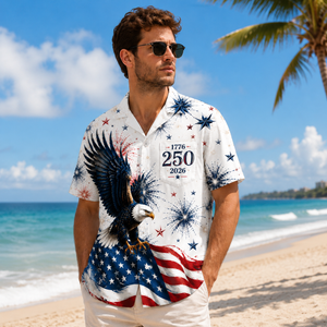 250 Years Of Freedom Hawaiian Shirt Matching Aloha Shirt 1776 2026 America Button Up 4th July Family Outfit Usa Independence Day Shirt 1780376346584.png