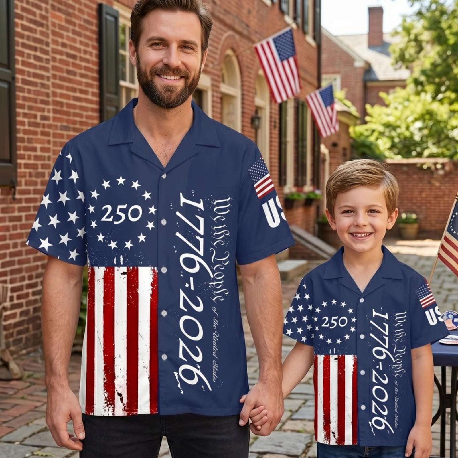 250 Years We The People Hawaiian Shirt 1776 2026 Patriotic Usa Flag Baseball Jersey 4th Of July Gift  Fathers Day Gift 1780383697186.jpg