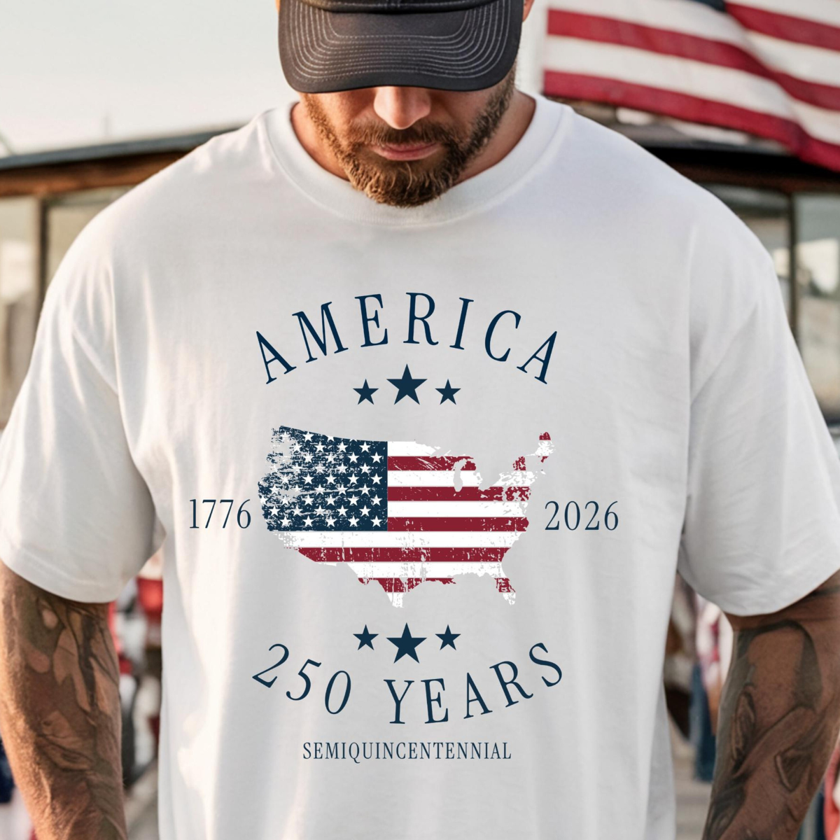 America 250th Anniversary Shirt Patriotic Comfort Colors Tee Semiquincentennial 1776 2026 Fourth Of July Apparel 1780888148630.png