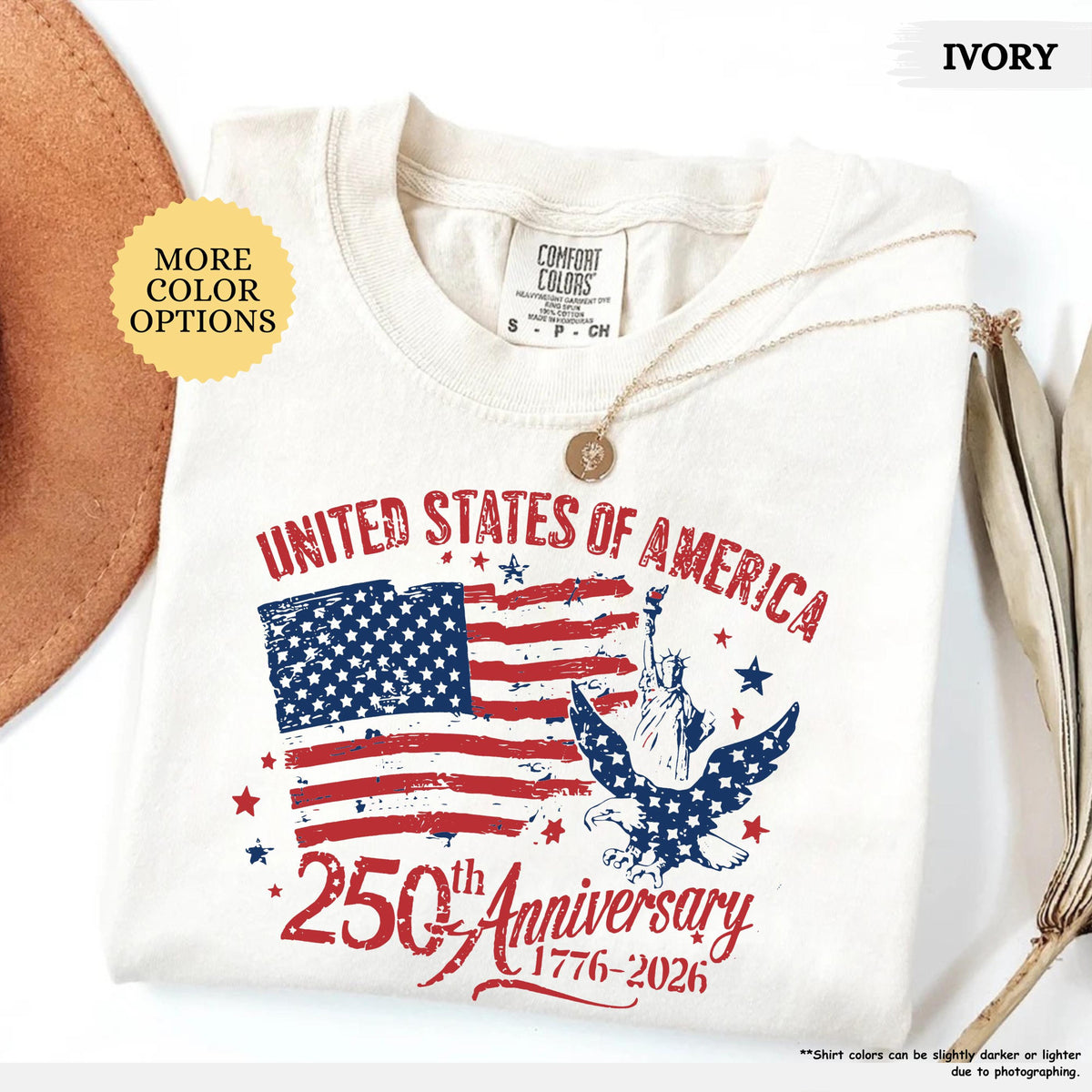 Comfort Colors America 250th Anniversary Shirt Patriotic Eagle Tee Distressed 4th Of July Shirt American Flag Shirt Patriotic Gifts 1780908949403.jpg