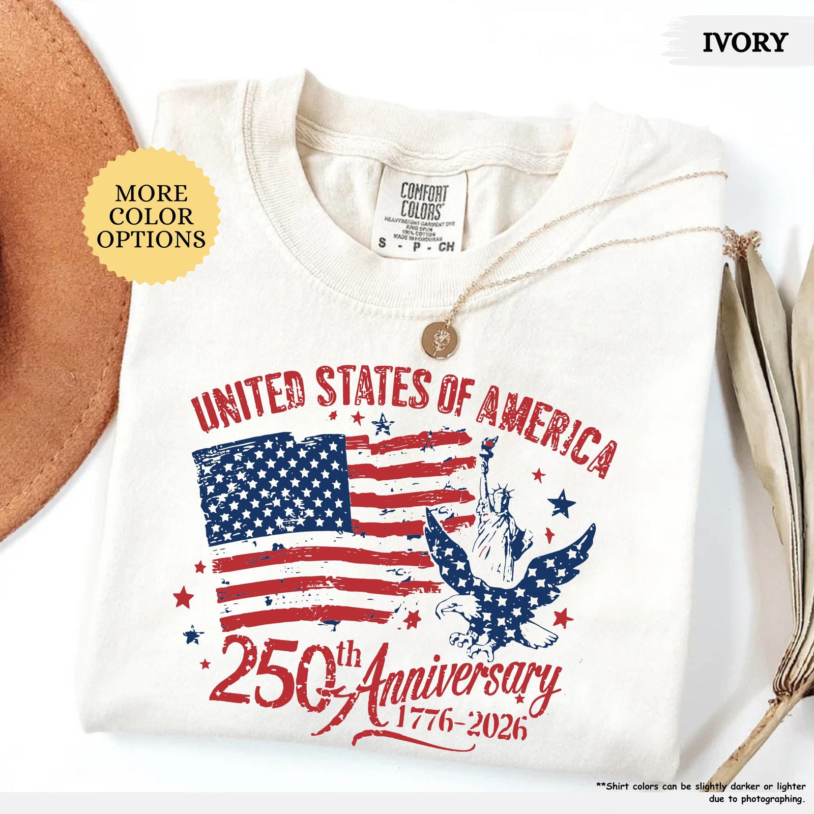 Comfort Colors America 250th Anniversary Shirt Patriotic Eagle Tee Distressed 4th Of July Shirt American Flag Shirt Patriotic Gifts 1780908949403.jpg