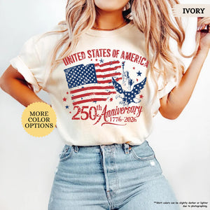 Comfort Colors America 250th Anniversary Shirt Patriotic Eagle Tee Distressed 4th Of July Shirt American Flag Shirt Patriotic Gifts 1780908950640.jpg