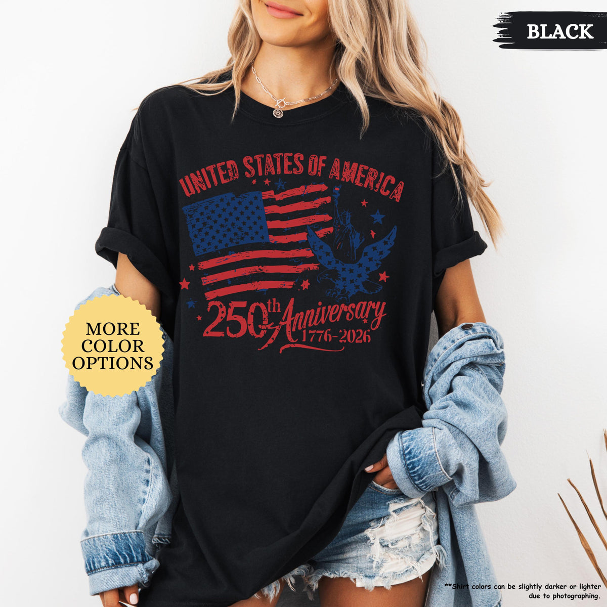 Comfort Colors America 250th Anniversary Shirt Patriotic Eagle Tee Distressed 4th Of July Shirt American Flag Shirt Patriotic Gifts 1780908950821.jpg