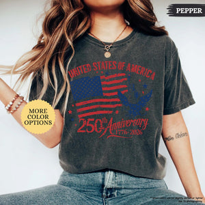 Comfort Colors America 250th Anniversary Shirt Patriotic Eagle Tee Distressed 4th Of July Shirt American Flag Shirt Patriotic Gifts 1780908951664.jpg