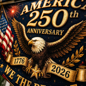 Usa 250th Anniversary Patriotic Bunting Banner America 1776 2026 Semicircle Fence Flag Christian Freedom Porch Decor Fourth Of July Decor 1780909148227.jpg