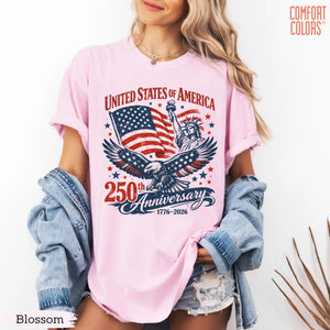 Comfort Colors America 250th Anniversary Shirt Patriotic Eagle Tee Distressed 4th Of July Shirt American Flag Shirt Patriotic Gifts 1780909319715.jpg