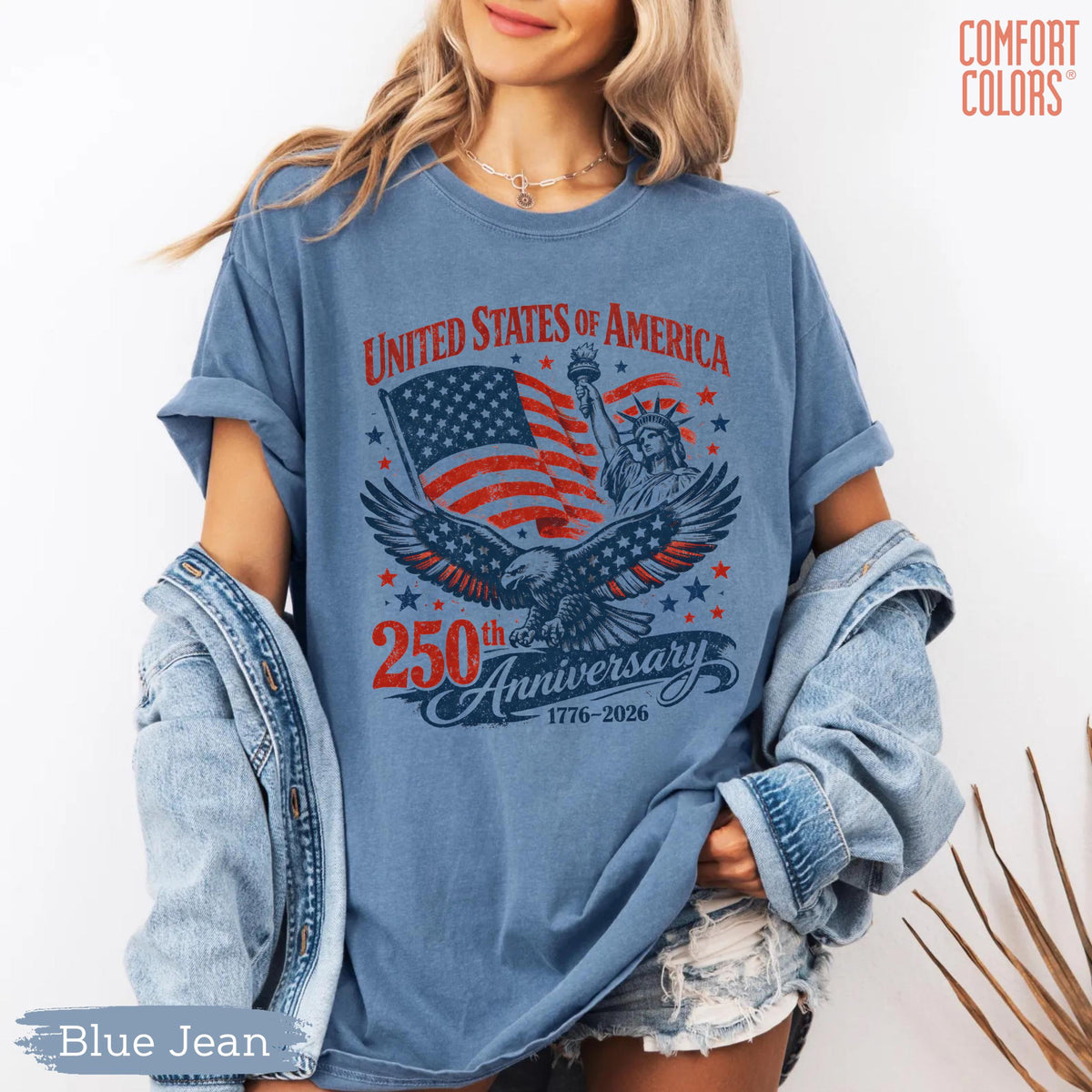 Comfort Colors America 250th Anniversary Shirt Patriotic Eagle Tee Distressed 4th Of July Shirt American Flag Shirt Patriotic Gifts 1780909319797.jpg