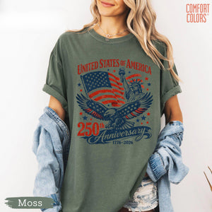 Comfort Colors America 250th Anniversary Shirt Patriotic Eagle Tee Distressed 4th Of July Shirt American Flag Shirt Patriotic Gifts 1780909319949.jpg