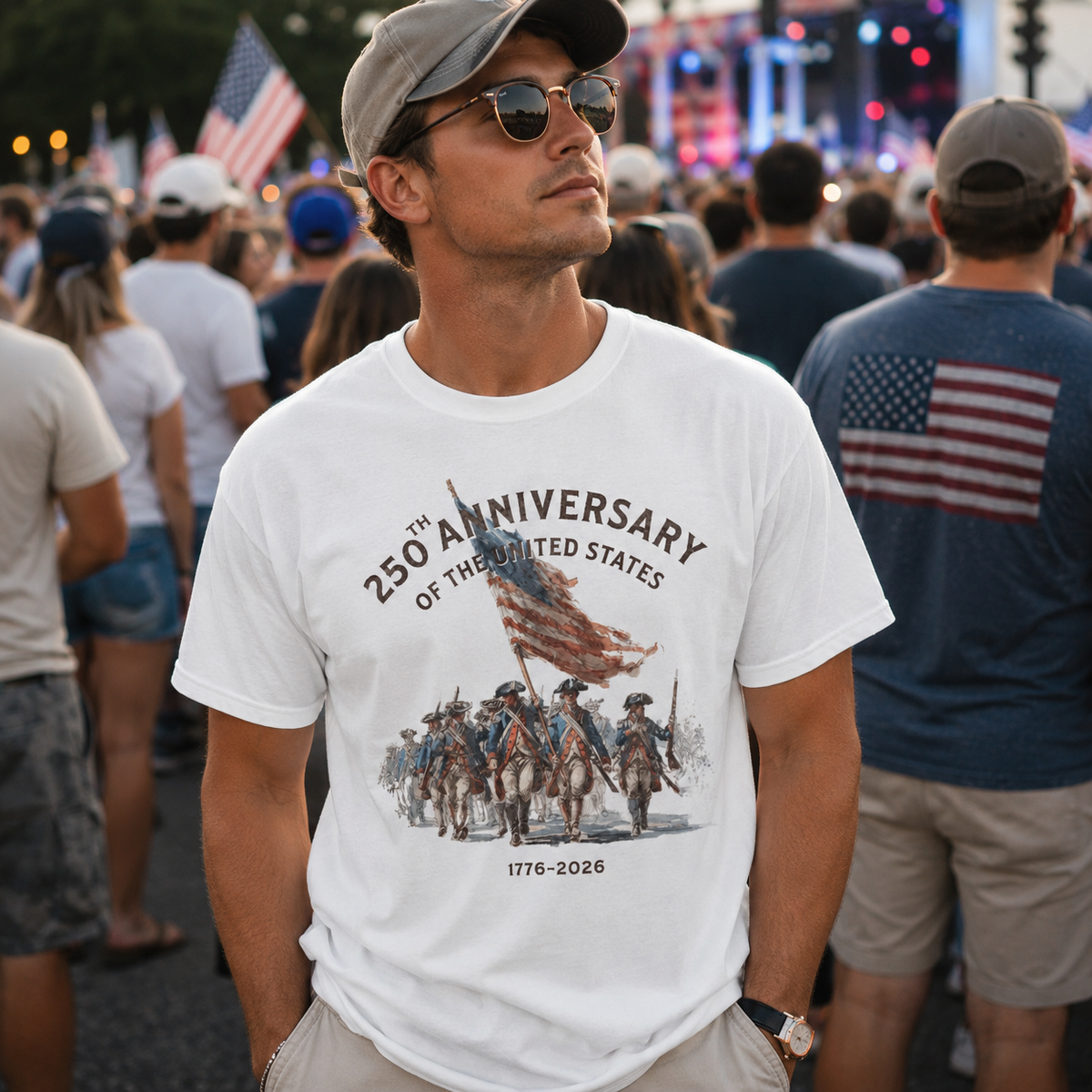 America 250th Anniversary Revolutionary War Soldiers Shirt Comfort Colors 4th Of July Tee 1780912250115.png