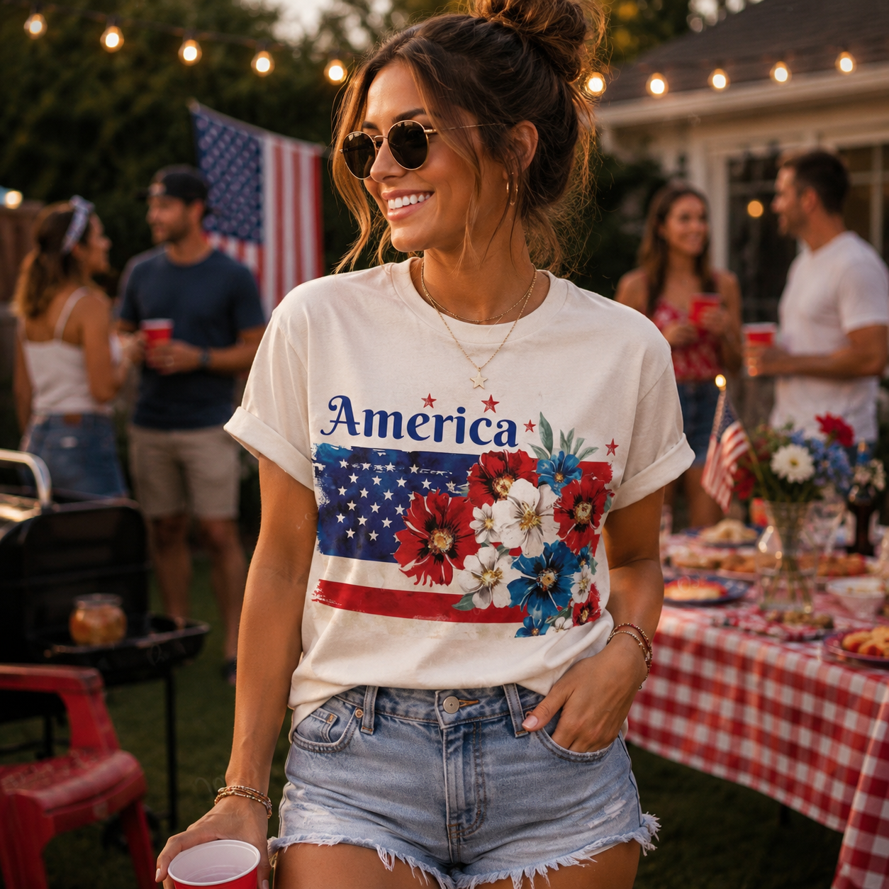 America 250 Years Flag Floral Graphic Tshirt Celebrate 250th Anniversary Patriot Gifted Shirt 4th Of July Patriotism Gift Usa Cottagecore 1780913025380.png