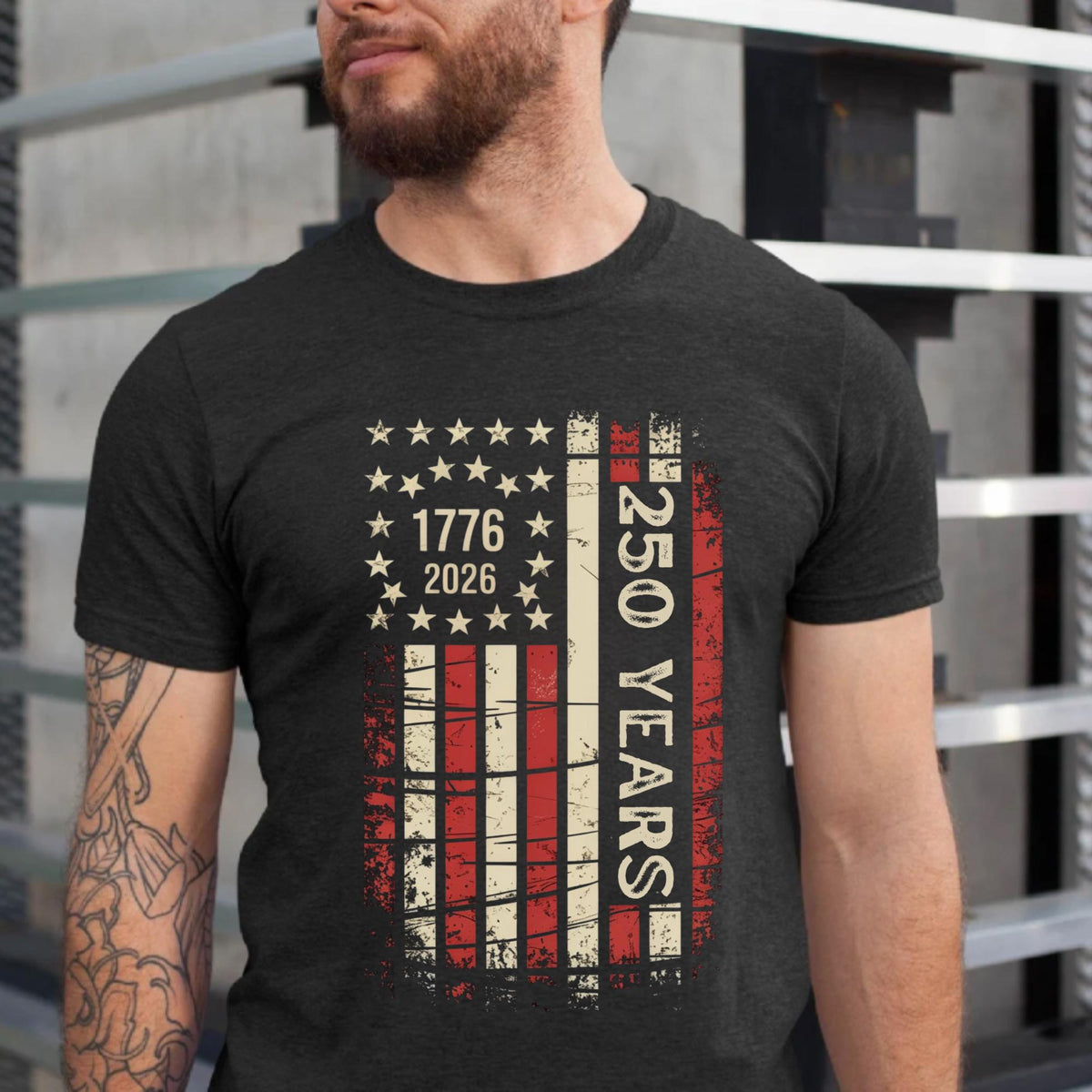 250th America Anniversary T Shirt Vintage Usa Flag Patriotic Tee 1780913296761.jpg