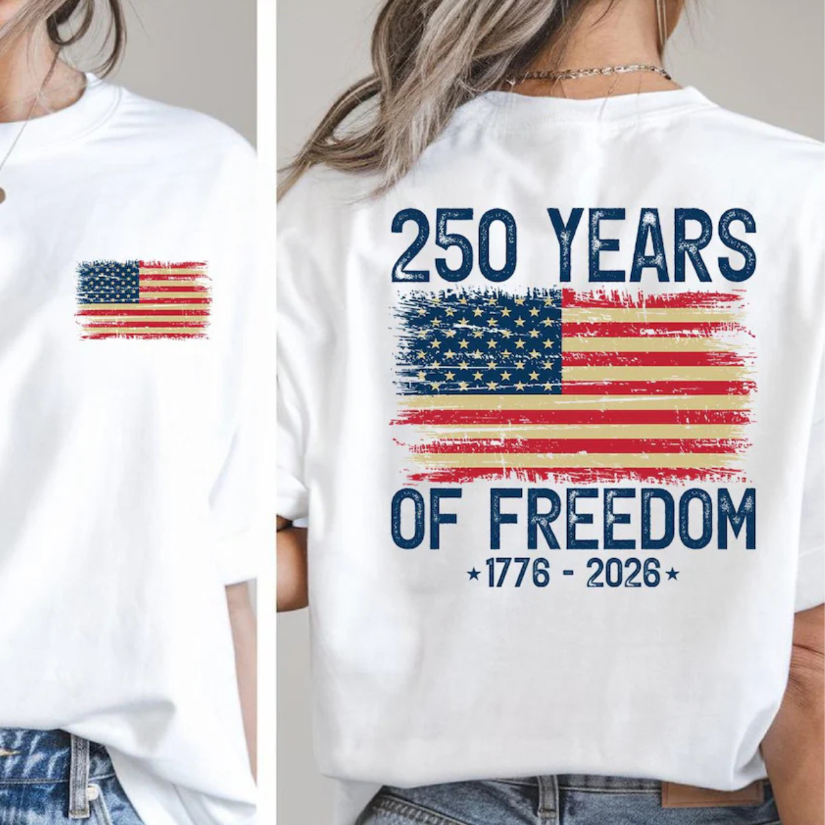250 Years Of Freedom Shirt 1776 2026 Usa Flag Patriotic Tee 250th Anniversary T Shirt 1780913779344.png