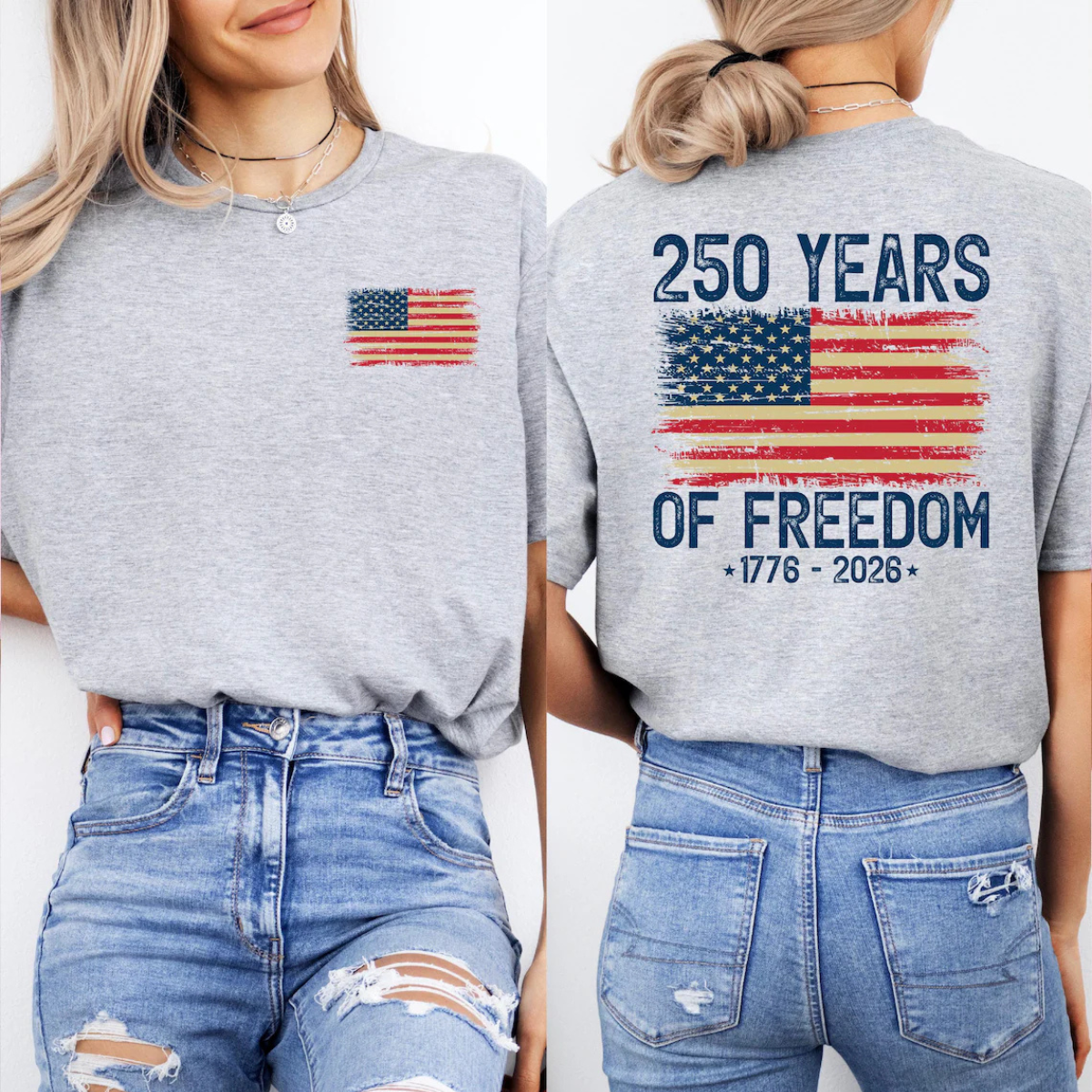 250 Years Of Freedom Shirt 1776 2026 Usa Flag Patriotic Tee 250th Anniversary T Shirt 1780913780741.png