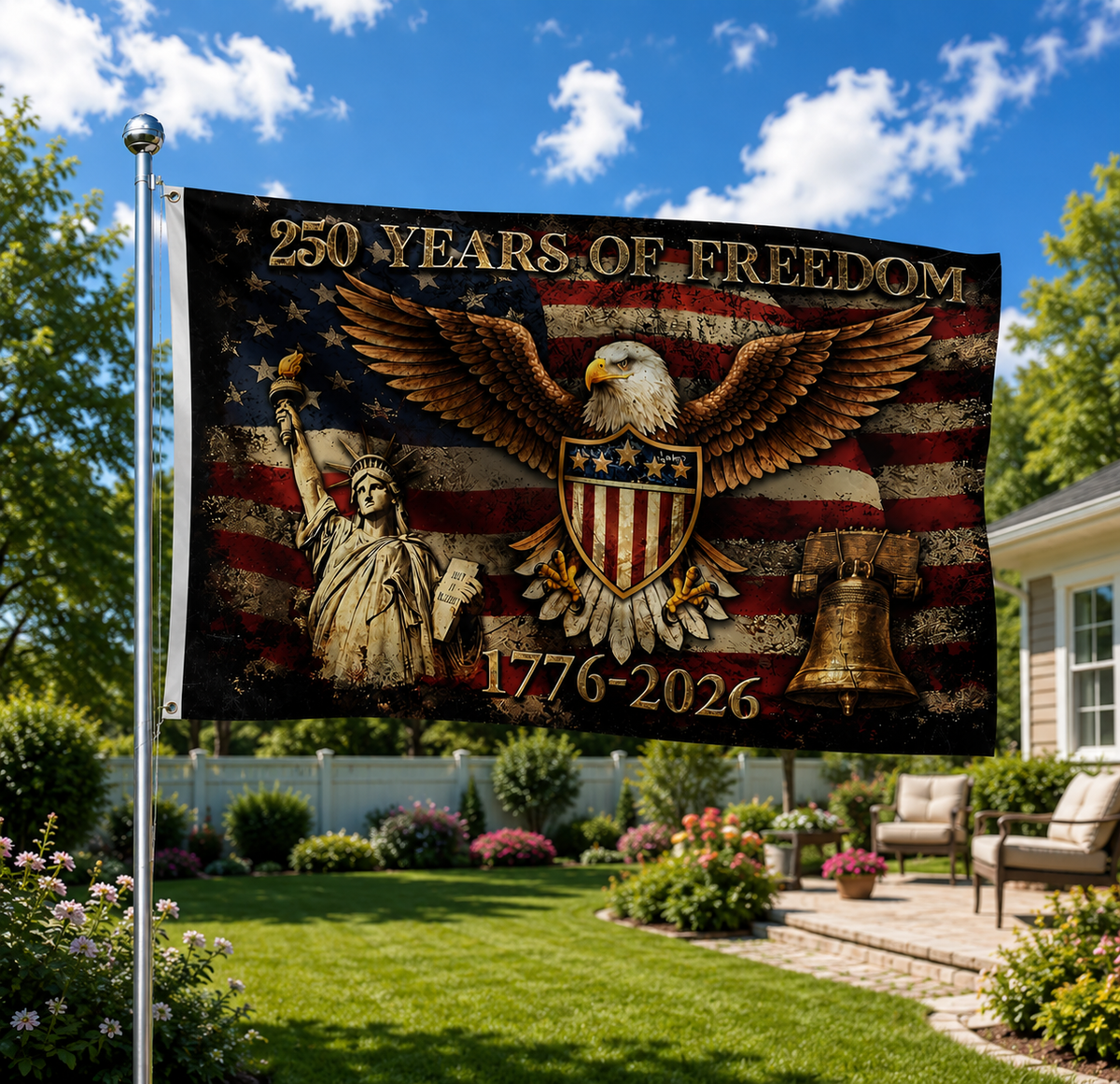 250 Anniversary Usa Flag  250 Years Of Freedom Flags American 250th Anniversary Banner Double Side Printed Eagle Flag 1780976037612.png