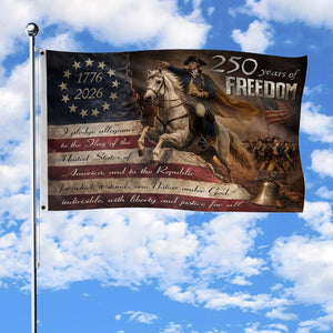 250th Anniversary Banner 250 Years Of Freedom Flag 250 Anniversary Usa Flag With Brass Grommets Front  Back Printed Patriotic Flags Decor House American Flags With Eagle 1780978220478.jpg