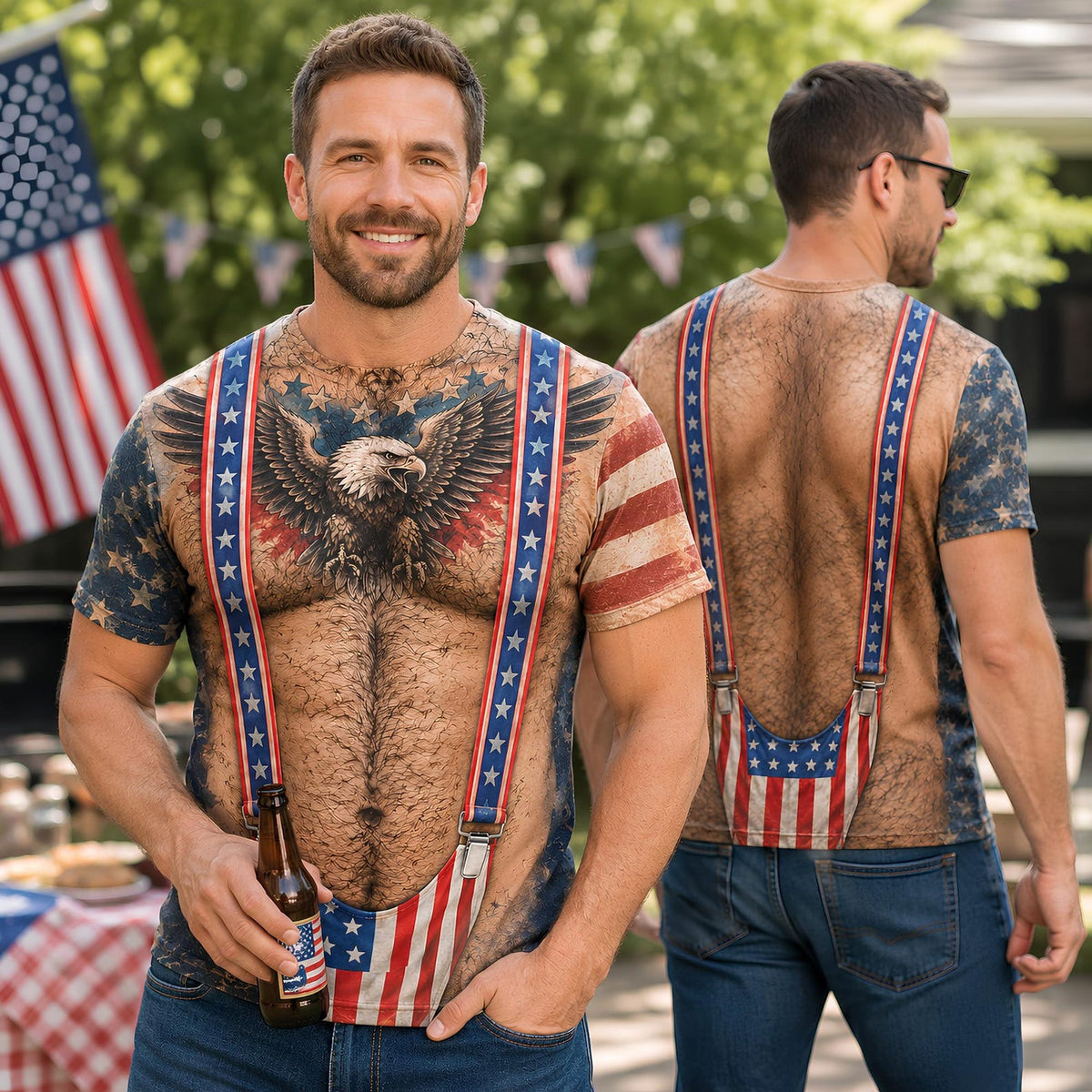 Funny 4th Of July 3d T Shirt Patriotic Shirtless Hairy Chest Eagle Suspenders Tee Usa Flag Meme Gift For Men And Dad Bbq Party Outfit 1781066560012.jpg