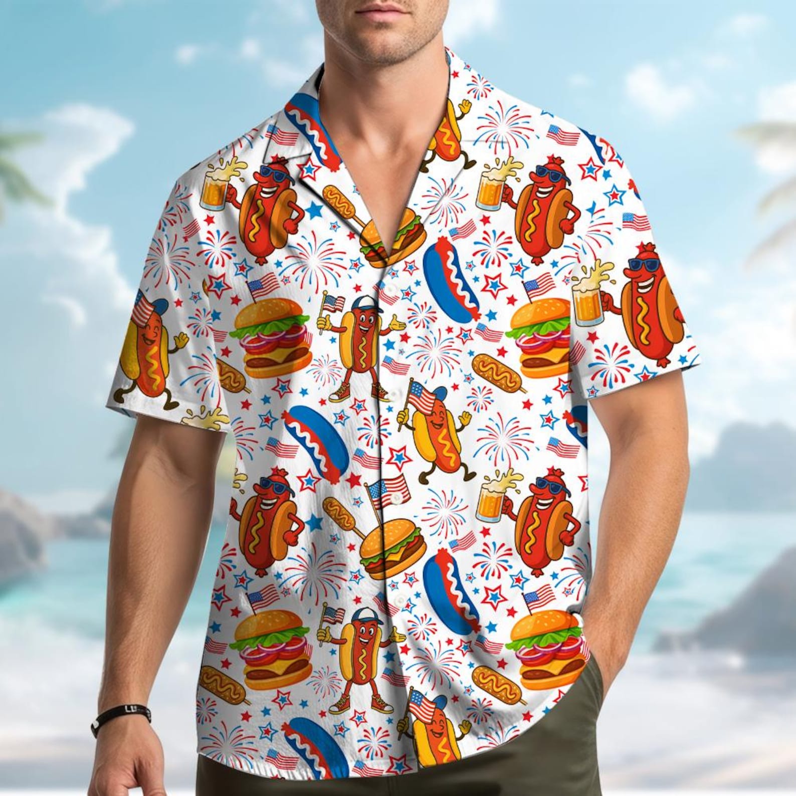 Hot Dog Burger American Flag Hawaiian Shirt For Men Women Youth Funny Foodie Patriotic Button Down 4th Of July Shirt Short Sleeve 1781067565077.jpg