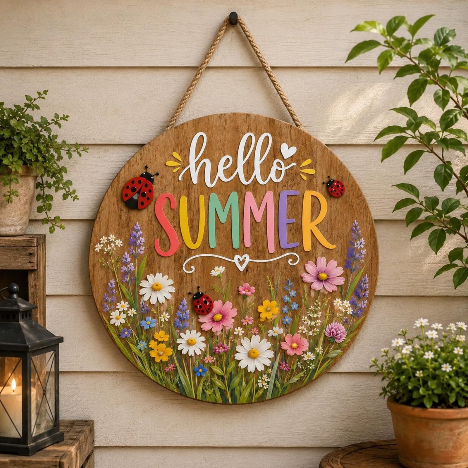Hello Summer Wooden Door Sign Colorful Wildflower Door Hanger Ladybug Garden Porch Decor Spring Summer Wall Art 1781074927123.jpg