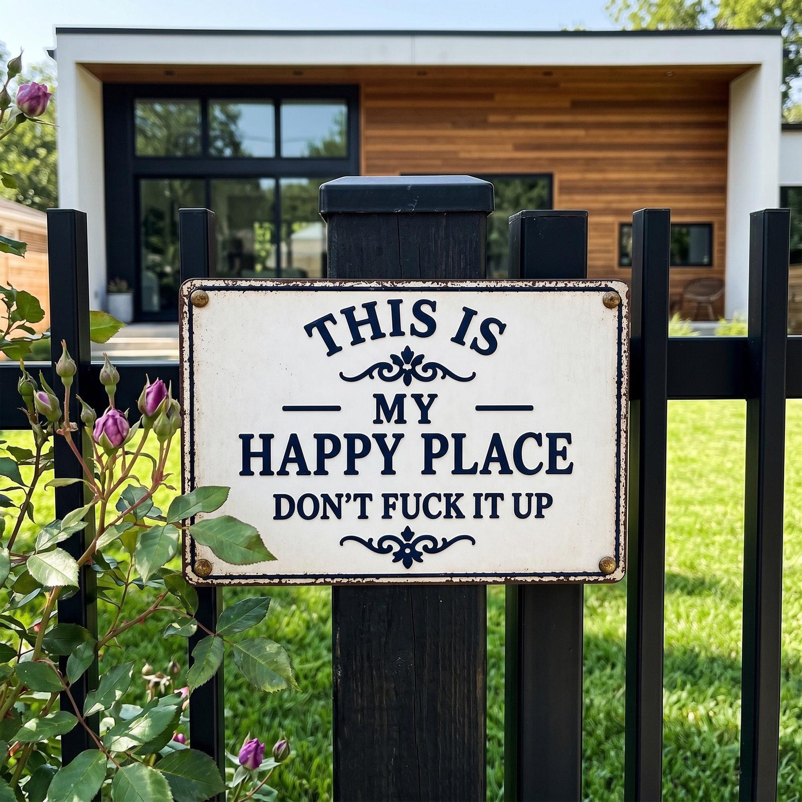 Custom Happy Place Metal Sign Personalized Patio Garden Sign Funny Farmhouse Porch Decor 1781075694694.jpg