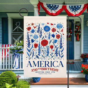 Patriotic Usa Garden Flag Anti Trump House Banner America 250th Birthday Subtle F Trump Semiquincentennial Foxglove Daisy Tulip 1781076093277.jpg