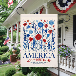 Patriotic Usa Garden Flag Anti Trump House Banner America 250th Birthday Subtle F Trump Semiquincentennial Foxglove Daisy Tulip 1781076093311.jpg