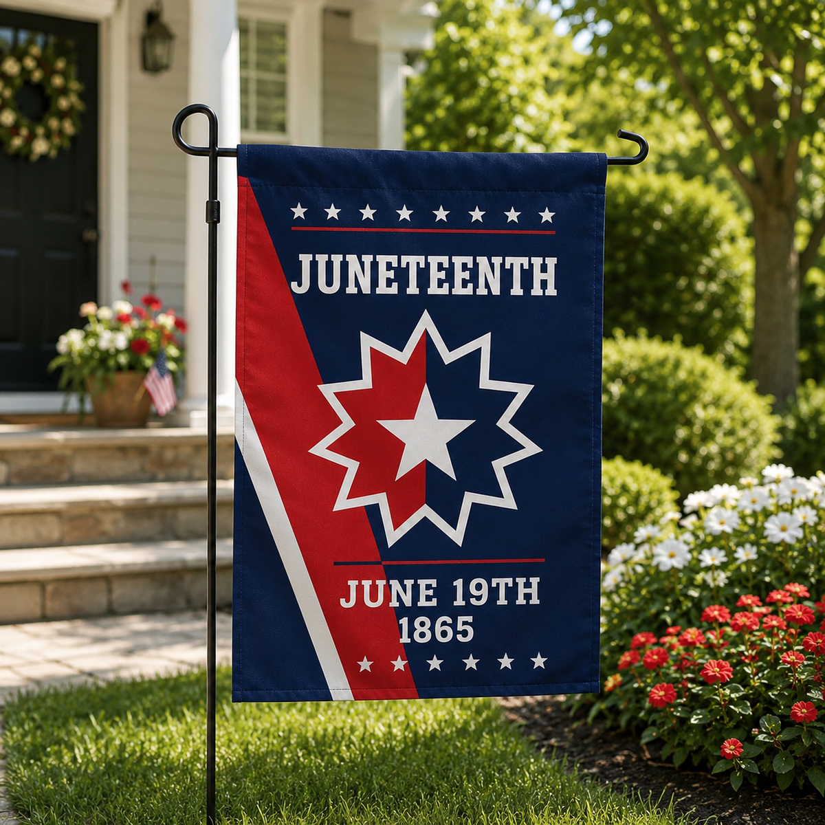 Juneteenth Garden Flag Freedom Day 1865 Porch Decor Black History Month Yard Banner Black Independence Day Flag 1781076474761.png