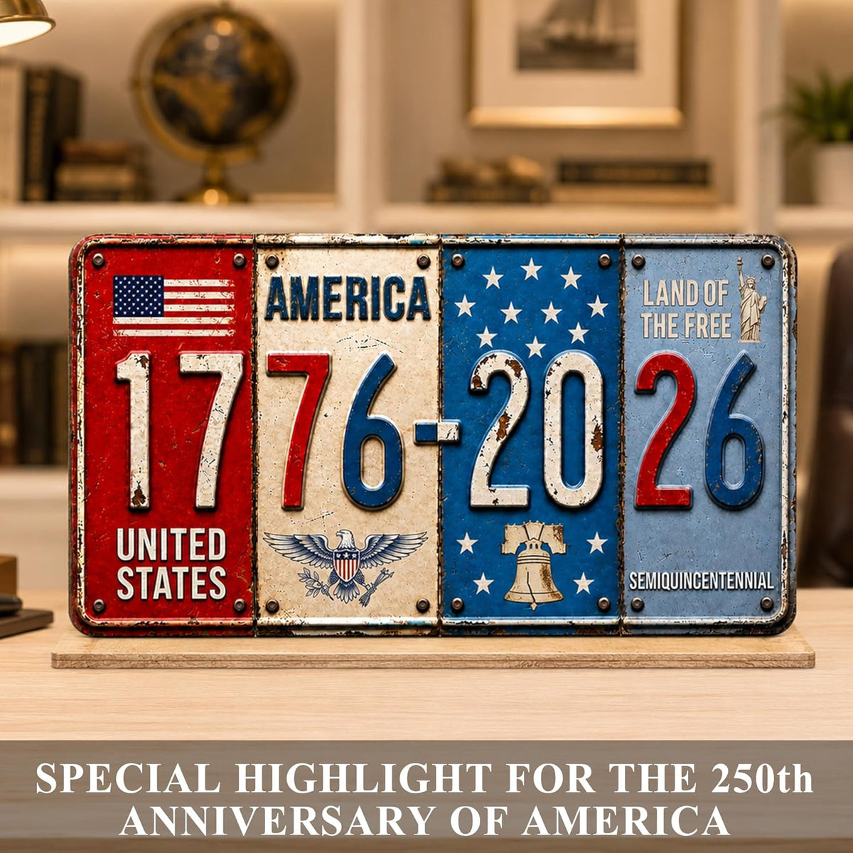 Usa 250th Anniversary Decorations Wooden America 250 Decorations Patriotic Fourth Of July Decor Usa 250th Anniversary Merchandise 4th Of July Gifts America 250th Birthday Gifts 1781144634263.jpg