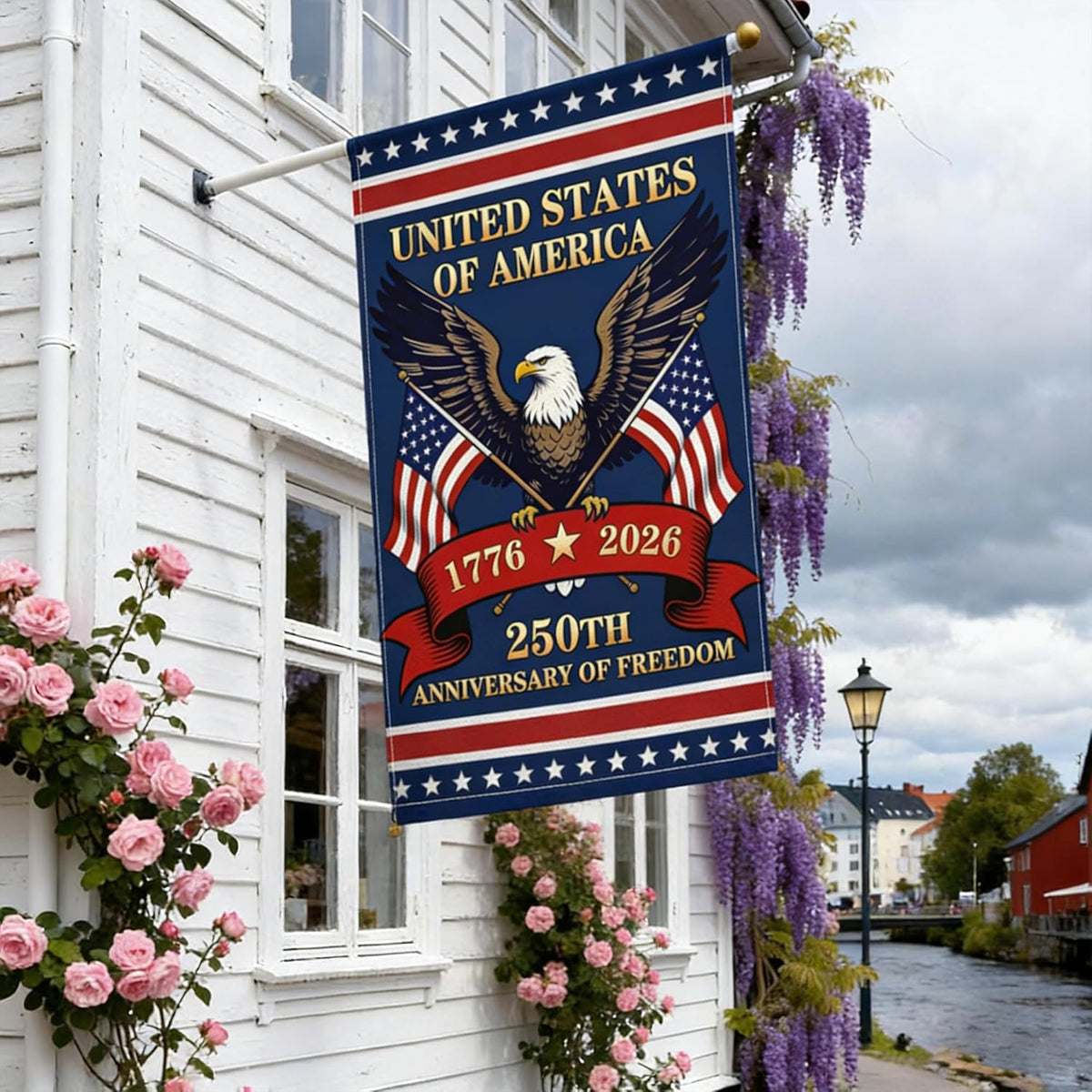 250 Anniversary Usa Flag 1776 2026 250th Anniversary Flag America 250 Garden Flag Garden Flags 12x18 Inch 250 Anniversary Usa Merchandise 1781145397908.jpg
