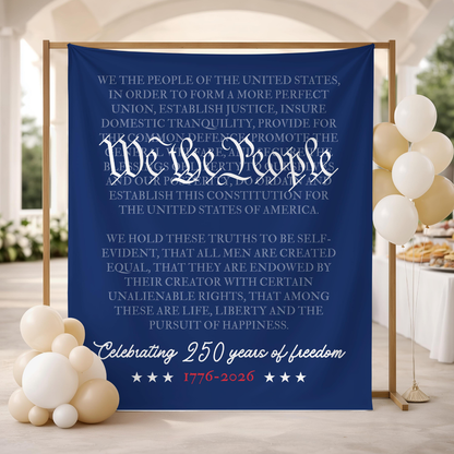 We The People America 250th Anniversary Celebration Banner Patriotic 4th Of July Backdrop Usa Celebration Decor 1781162986757.png