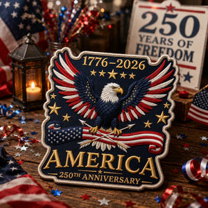 Usa 250th Anniversary Embroidered Patch United States 1776 2026 Embroidered Patch 1781165557113.png