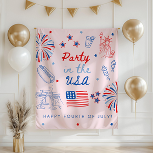 Party In The Usa Banner Fourth Of July Banner 4th Of July Decorations Party In The Usa Decorations Independence Day Sign Custom Banner 1781168086536.png